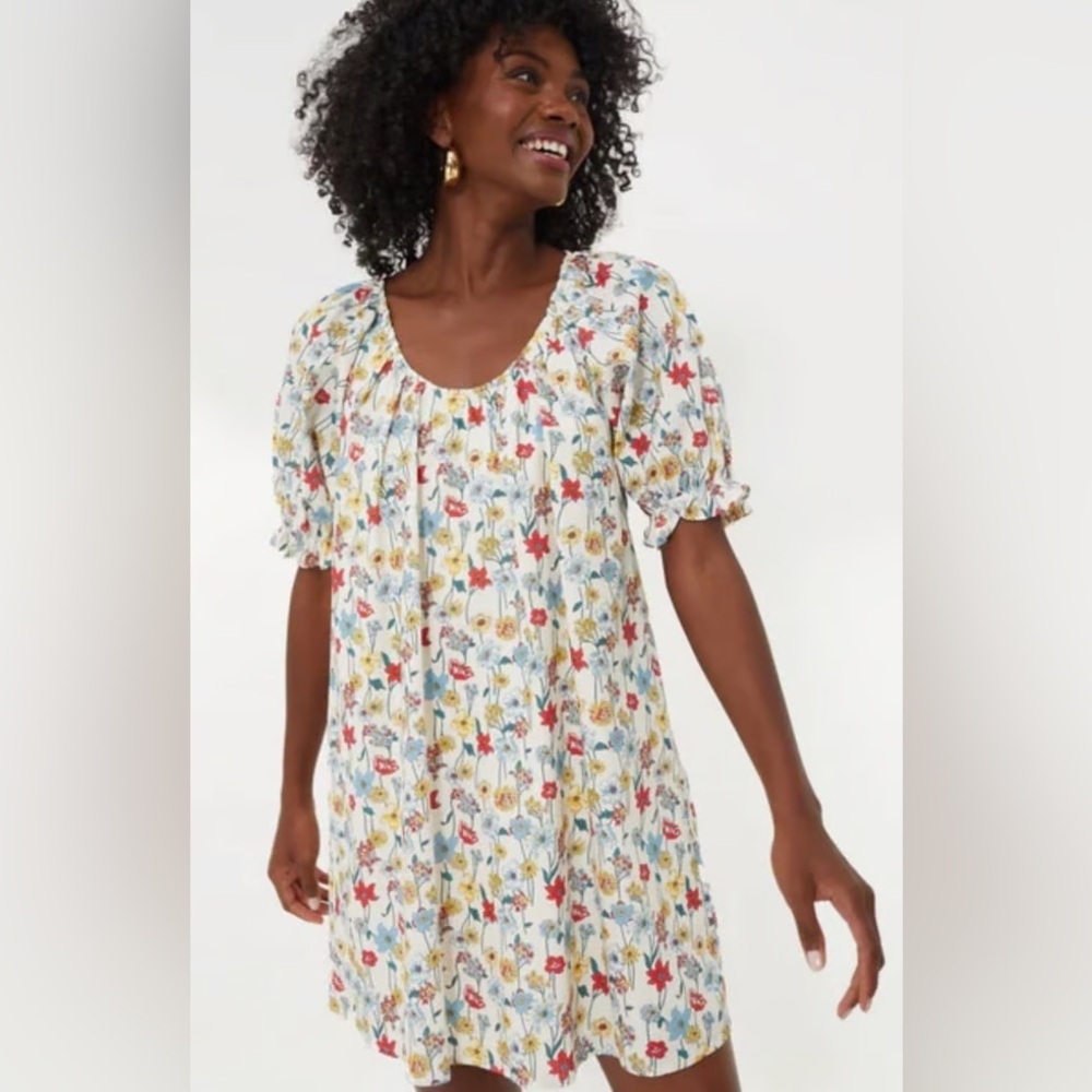 Tuckernck Hyacinth House Floral Printed Mini Dress